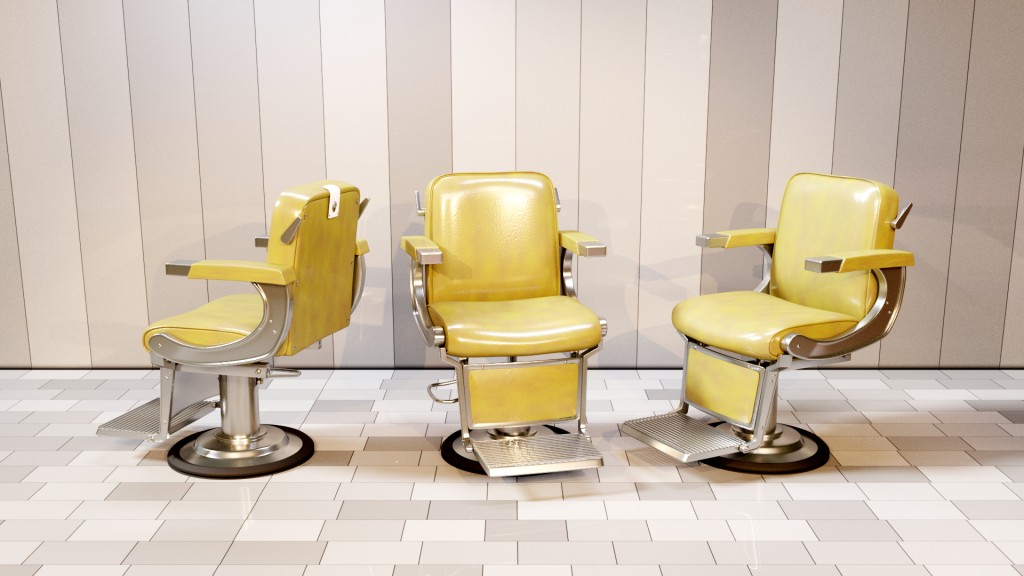 barber chair  preview image 2
